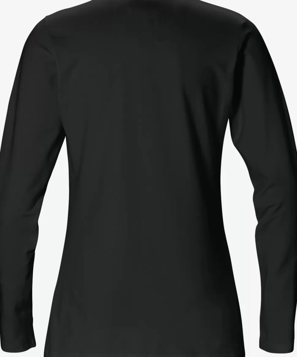 Damen Fristads T-Shirts | T-Shirts<Acode Stretch-T-Shirt Langarm Damen 1927 ELA