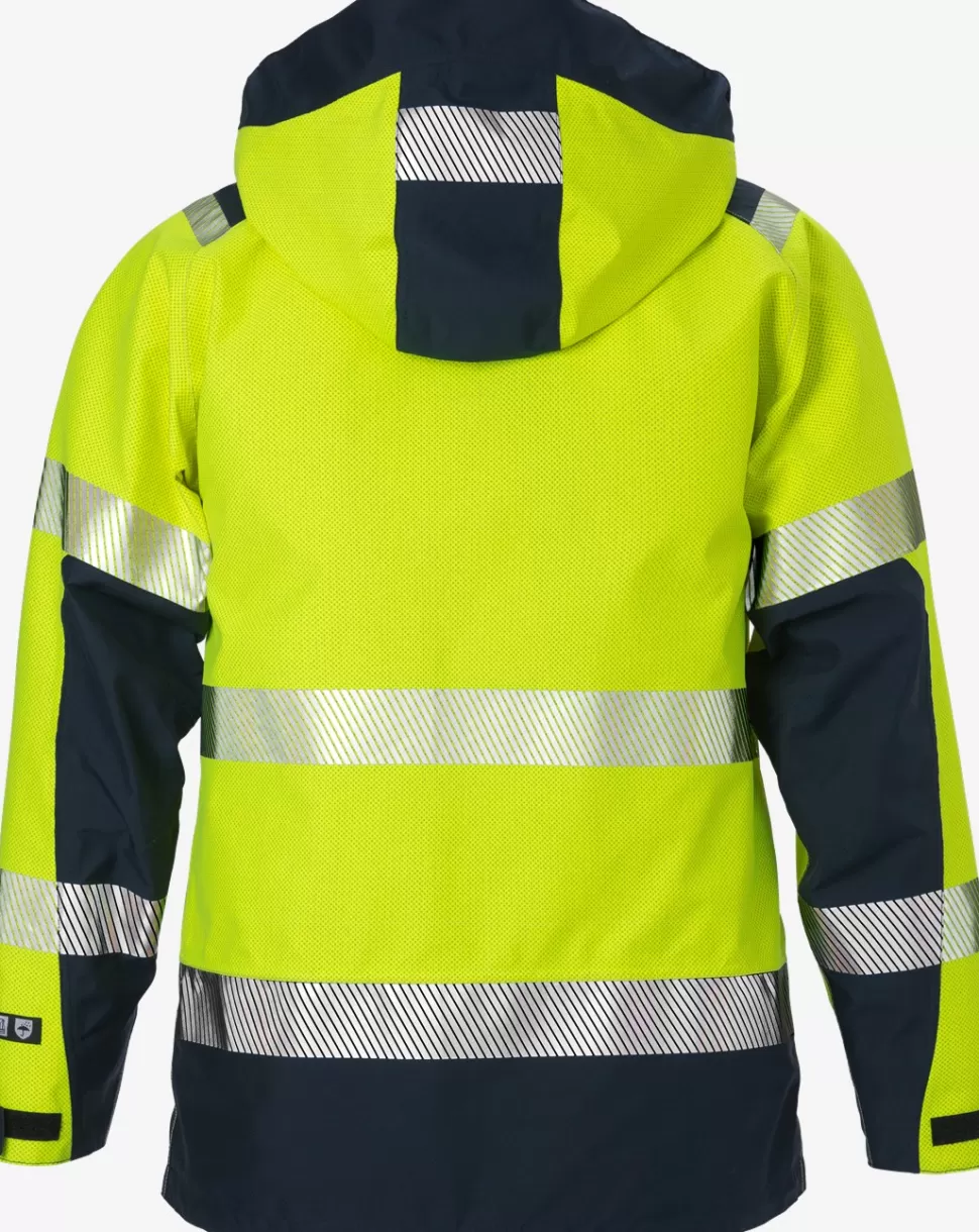 Damen Fristads Arbeitsjacken | Jacken<Flamestat High Vis GORE-TEX PYRAD® Damenjacke Kl. 3 4195 GXE