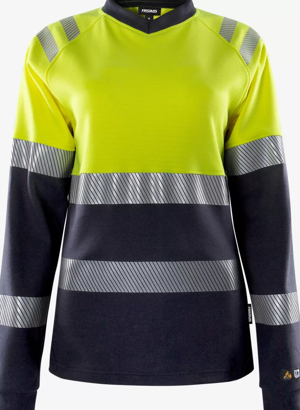 Damen Fristads T-Shirts | T-Shirts<Flamestat High Vis T-Shirt, La. Damen Kl. 1 7108 TFL