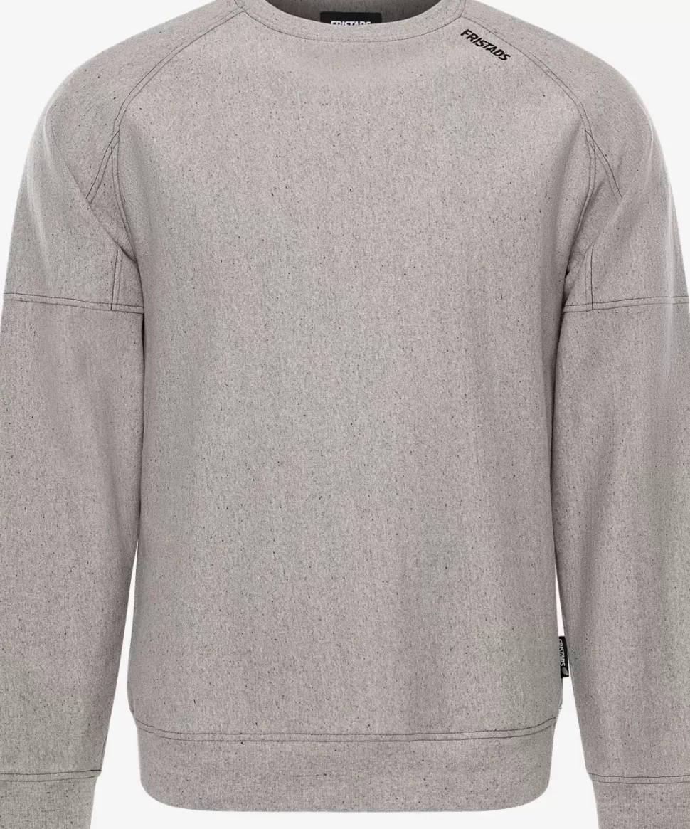 Herren Fristads Sweatshirts | Sweatshirts<Green Sweatshirt Close The Loop 7850 CLS