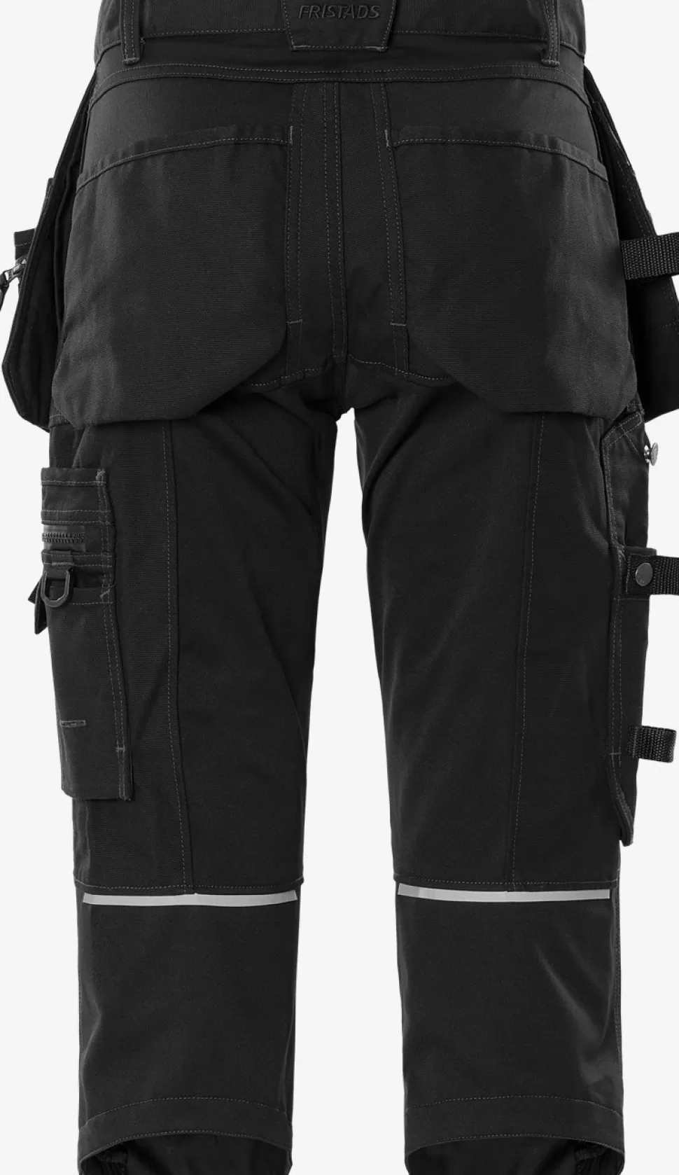 Herren Fristads Arbeitshosen | 3/4 Hosen<Handwerker Stretch-3/4-Hose Green 2531 GCYD