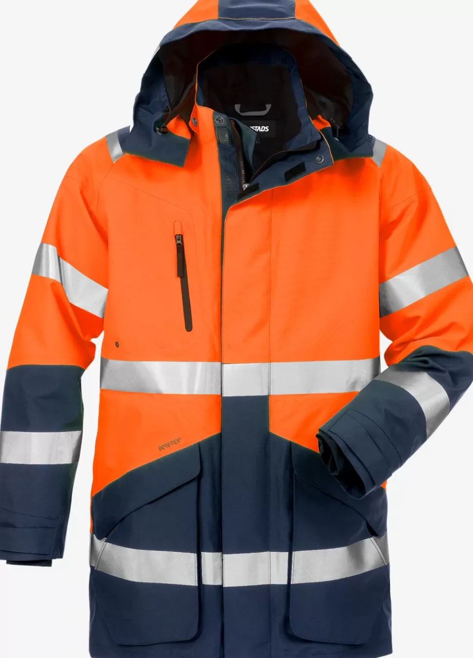 Herren Fristads Arbeitsjacken | Jacken<High Vis GORE-TEX 3-in-1 Winterparka Kl.3 4989 GXB
