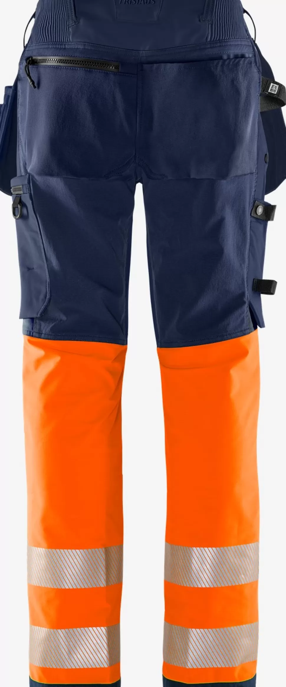 Damen Fristads Arbeitshosen | Warnschutz-Hosen<High Vis Green Handwerker Stretchhose Damen Kl. 1 2663 GSTP