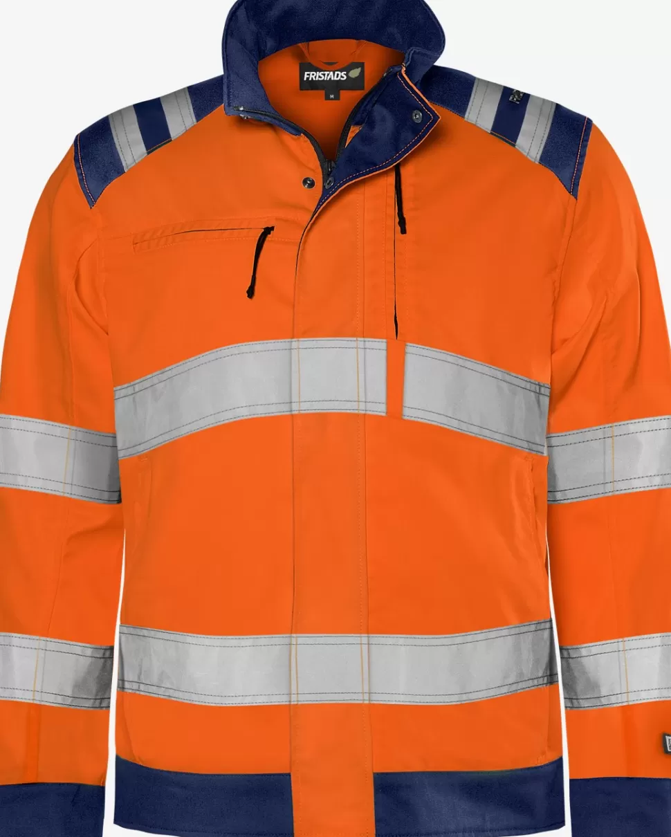 Herren Fristads Arbeitsjacken | Jacken<High Vis Green Jacke Kl. 3 4067 GPLU