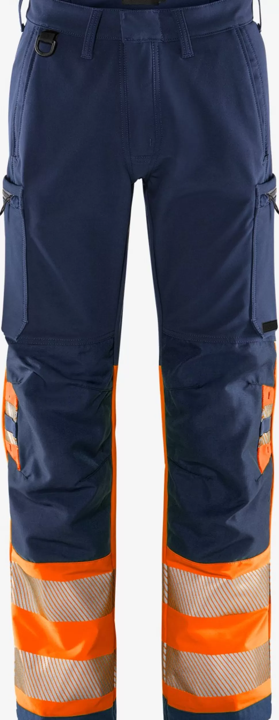 Herren Fristads Arbeitshosen | Warnschutz-Hosen<High Vis Green Stretchhose Kl. 1 2647 GSTP