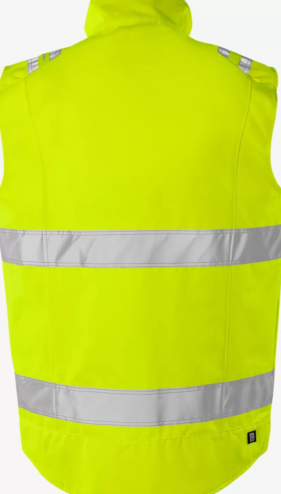 Herren Fristads Arbeitsweste | Westen<High Vis Green Weste Kl. 2 5067 GPLU