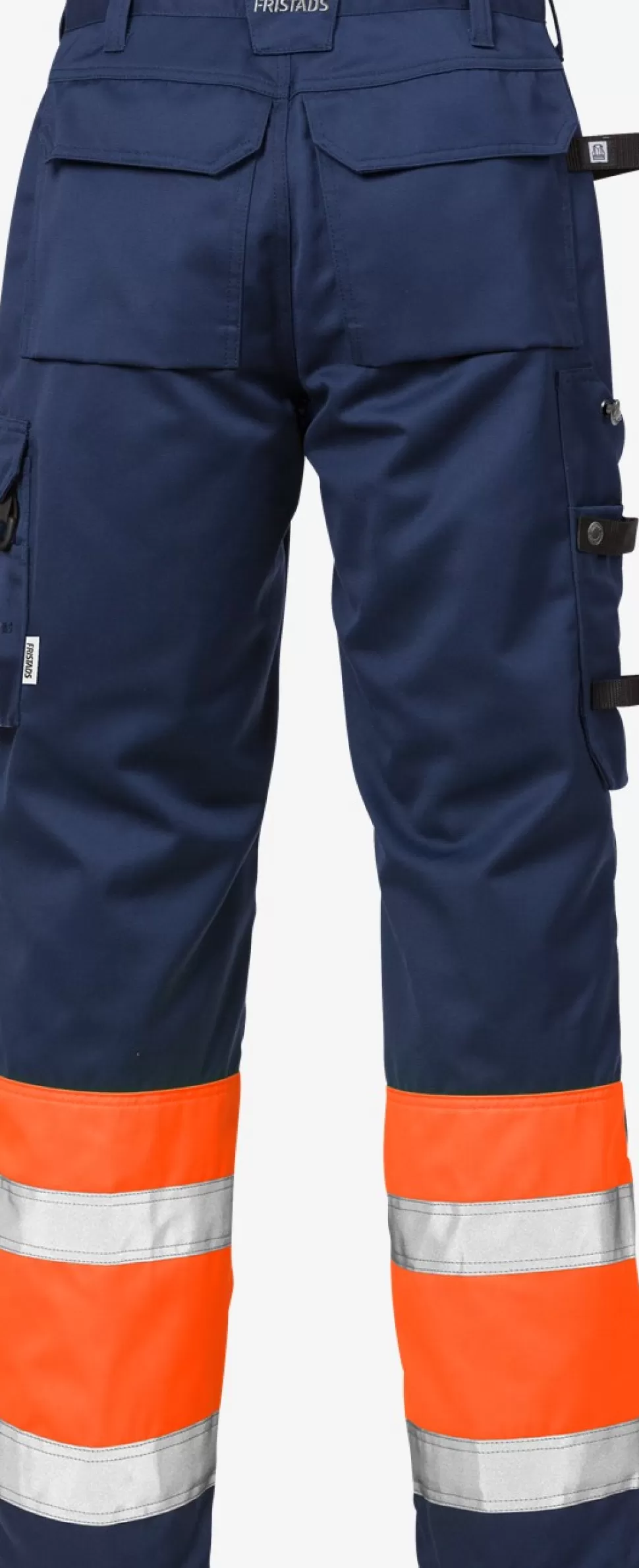Herren Fristads Arbeitshosen | Warnschutz-Hosen<High Vis Hose Kl. 1 2032 PLU