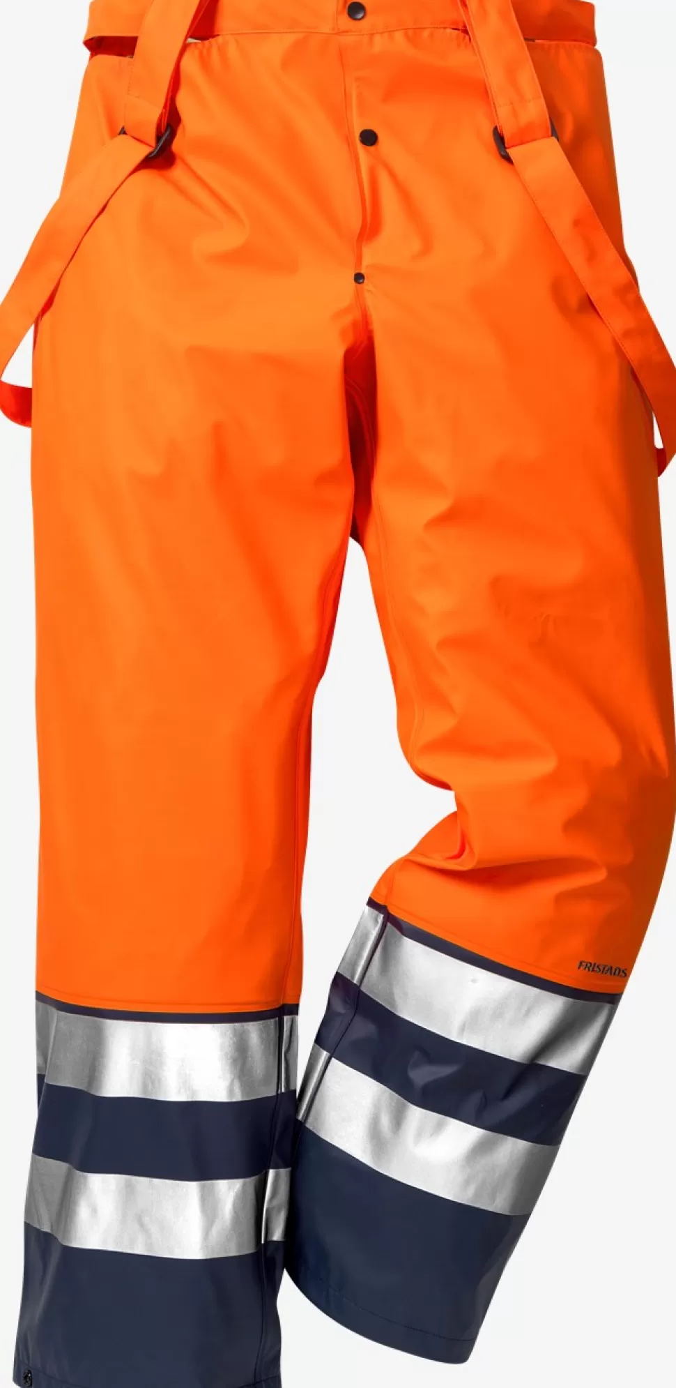 Herren Fristads Arbeitshosen | Warnschutz-Hosen<High Vis Regenhose Kl. 2 2625 RS
