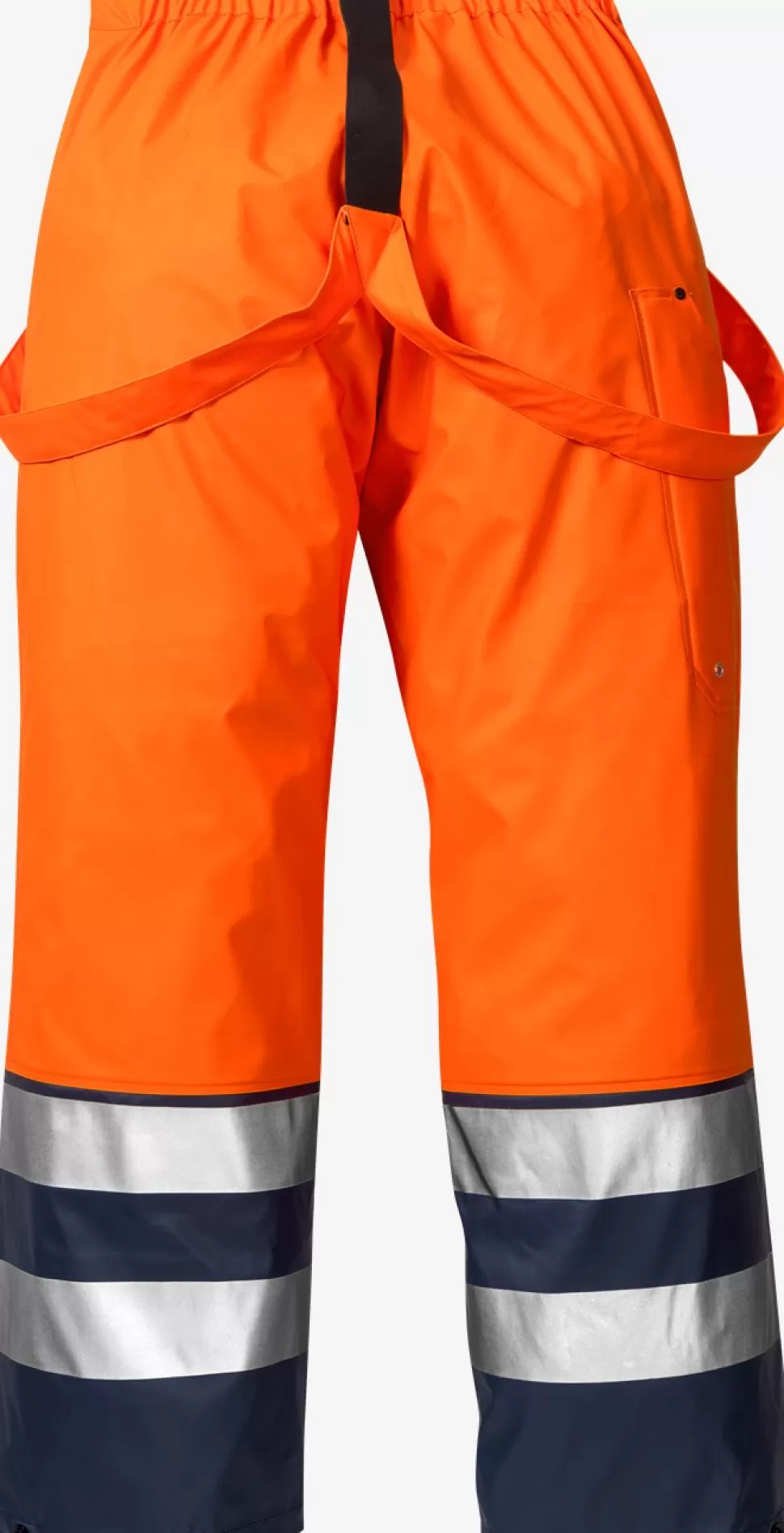 Herren Fristads Arbeitshosen | Warnschutz-Hosen<High Vis Regenhose Kl. 2 2625 RS