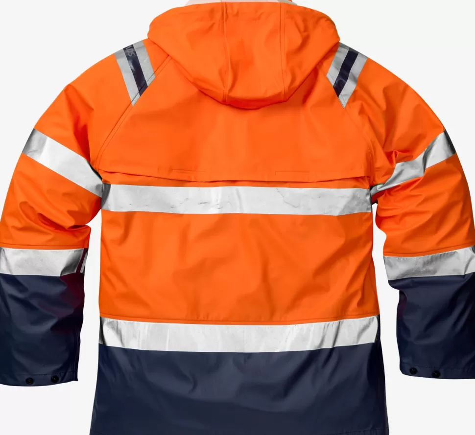 Herren Fristads Arbeitsjacken | Jacken<High Vis Regenjacke Kl. 3 4624 RS