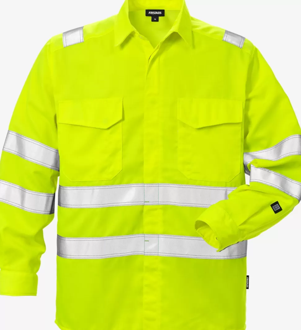Herren Fristads Hemden | Hemden<High Vis Shirt Kl. 3 7049 SPD