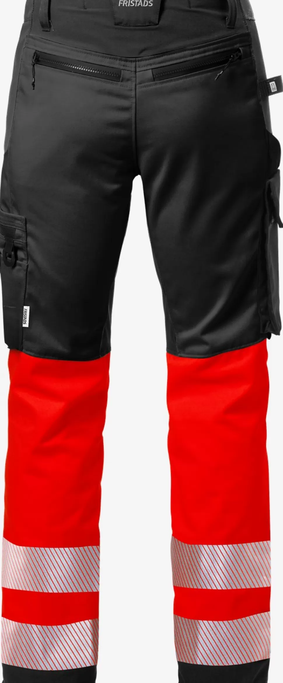 Herren Fristads Arbeitshosen | Warnschutz-Hosen<High Vis Stretch-Hose Kl. 1 2705 PLU