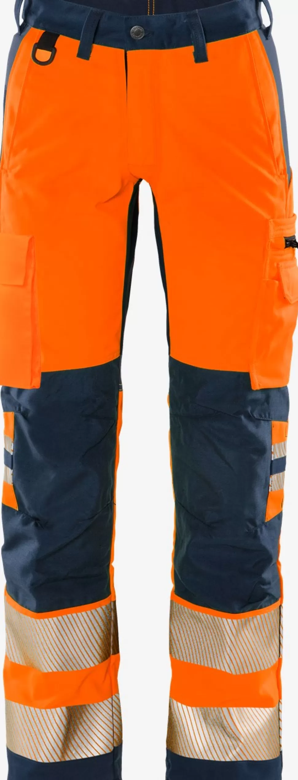 Herren Fristads Arbeitshosen | Warnschutz-Hosen<High Vis Stretch-Hose Kl. 2 2712 PLU