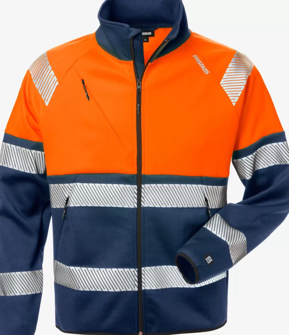 Herren Fristads Arbeitsjacken | Jacken<High Vis Sweatjacke, Kl. 1 4517 SSL