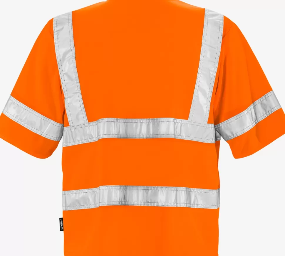 Herren Fristads Arbeitsweste | Westen<High Vis Weste Kl. 3 500 NV
