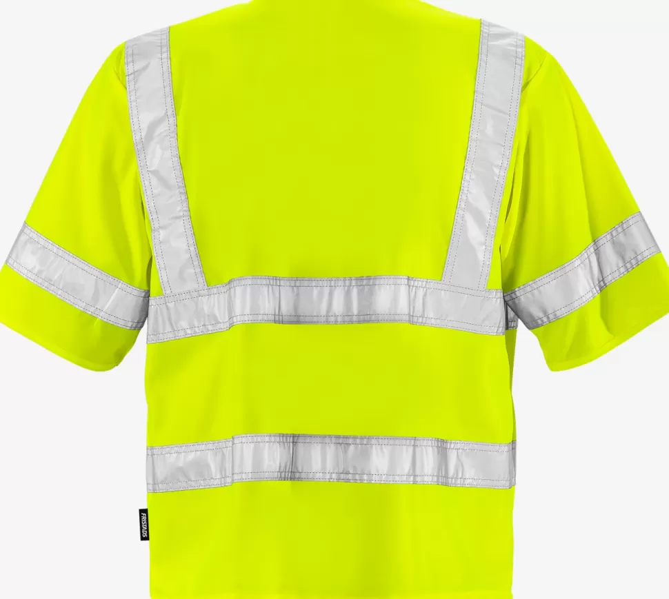 Herren Fristads Arbeitsweste | Westen<High Vis Weste Kl. 3 500 NV