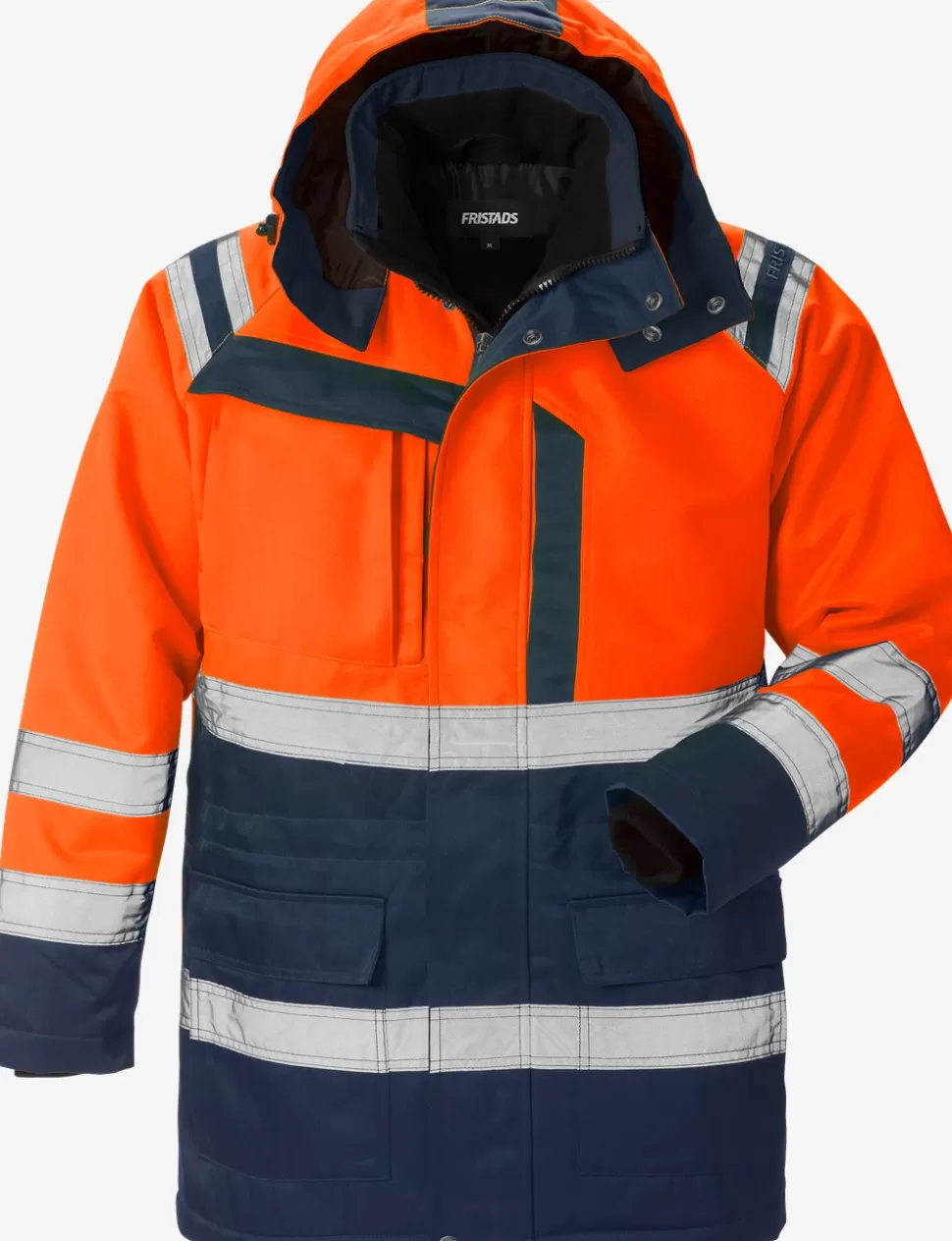 Herren Fristads Arbeitsjacken | Jacken<High Vis Winterparka Kl. 3 4042 PP
